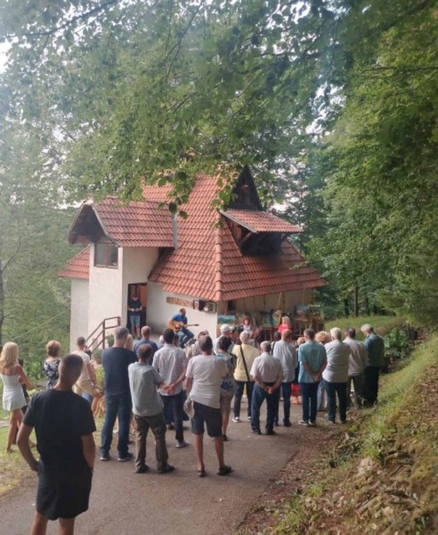 Отварање Ликовне колоније у Трнави