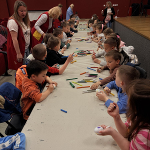 Деца из предшколске групе ПУ „Радост“ Чајетина