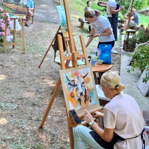  34. Ликовна колонија- сликари 2